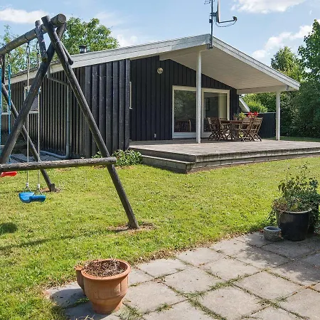 Three-bedroom Holiday In Farvang 9 Дом отдыха Sonderby (Midtjylland)